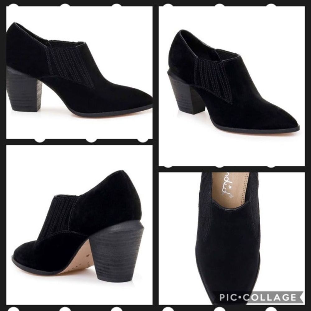 Splendid Hertha Suede Ankle Bootie NIB - Picture 2 of 4
